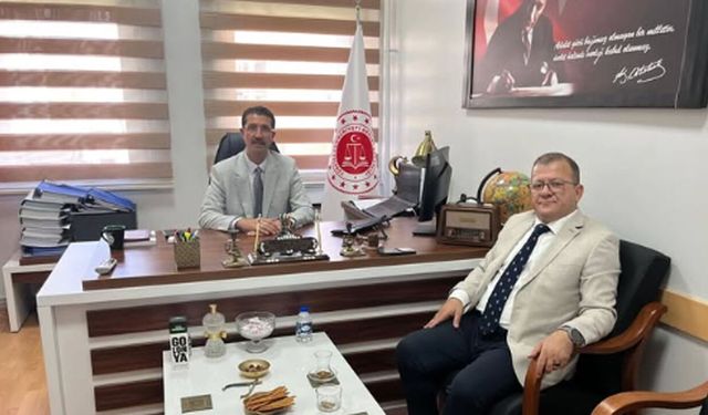 Başaranhıncal’dan Ticaret Mahkemesi Başkanı Güven’e ziyaret