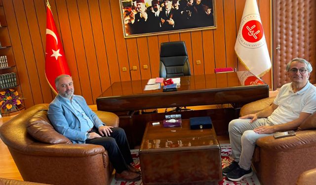 Savcı Sertan Güven’den İl Müftüsü Yıldırım’a veda ziyareti