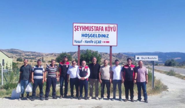 Şeyhmustafa Köyü’nde çiftçilerle tarım buluşması