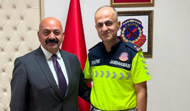 Ortaköy Belediye Başkanı İsbir’den Tuğgeneral Tolga Çemrek’e hayırlı olsun ziyareti