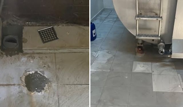 Osmancık’taki süt toplama merkezine bakım ve tadilat
