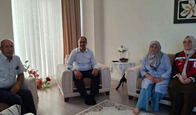 1996 Yılında Gazi Olmuştu... Çorum’da Ali Göknar İçin Dikkat Çeken Ziyaret!