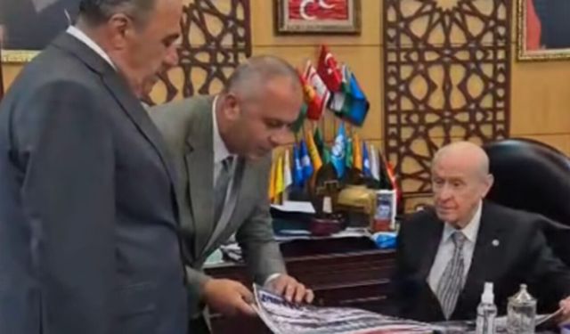 MHP Çorum yönetiminden Devlet Bahçeli’ye ziyaret