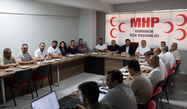 Osmancık’ta MHP grubundan meclis öncesi istişare