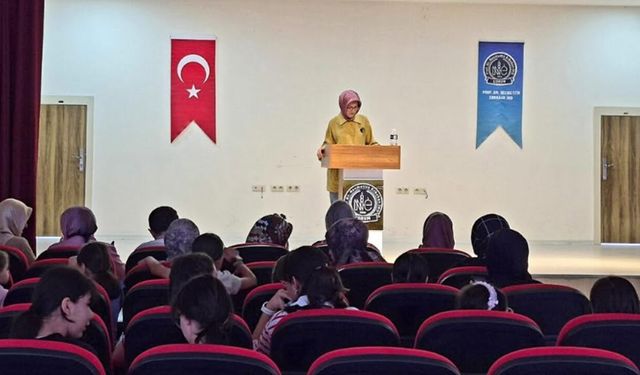 TÜGVA Çorum’da sağlıklı beslenme ve israfı önleme semineri
