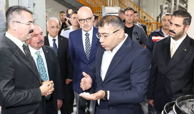 Okay Memiş, Sungurlu’daki savunma sanayi tesislerini inceledi