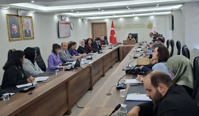 Çorum’da Kadına Yönelik Şiddetle Mücadele İçin Kritik Zirve