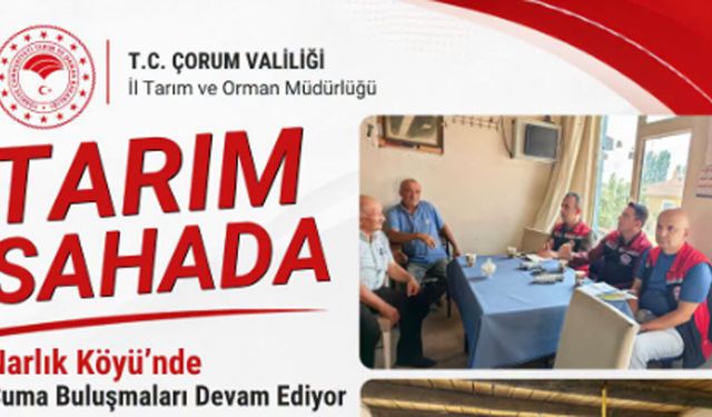 ÇKS ve TARSİM’de Nelere Dikkat Edilmeli? Ekipler Narlık’ta Neleri Anlattı?
