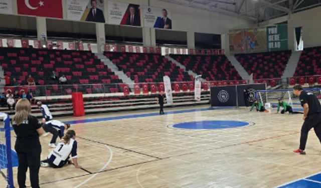 Goalball 1. Lig heyecanı Çorum’da başladı