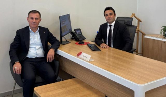Yılmaz Kaya’dan Ziraat Bankası Sanayi Şubesi’ne ziyaret
