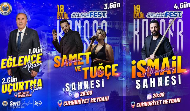 AlacaFest başlıyor: Dört gün boyunca eğlence ve müzik var