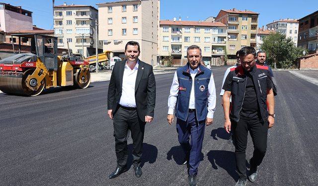 Eski Sanayi ve Perşembe Pazarı sıcak asfaltla yenileniyor