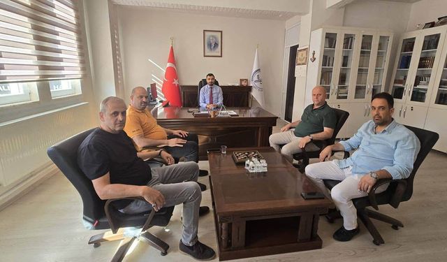 AK Parti'den Müftü Önder Arık’a hayırlı olsun ziyareti