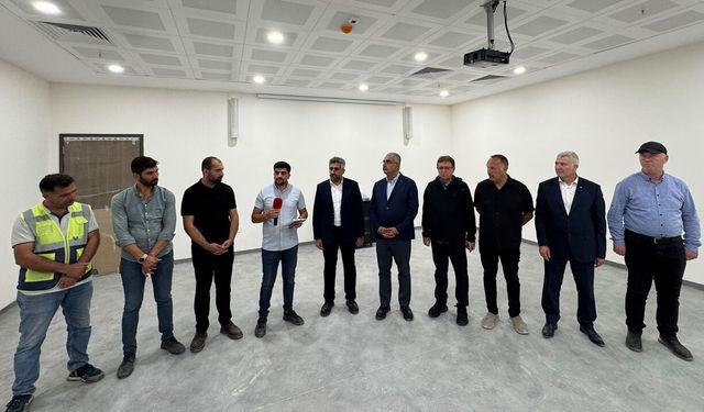 Çorum’un yeni devlet hastanesinde çalışmalar sürüyor
