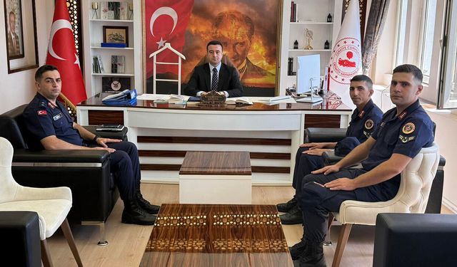 Jandarma Komutanı Hasan Hüseyin Seven üsteğmenliğe terfi etti