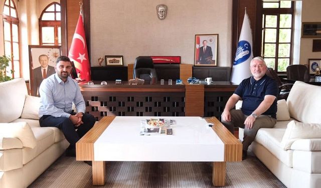 Muhammed Fatih Temur’dan Başkan Aşgın’a ziyaret