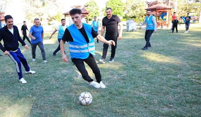 Ülkü Ocakları’ndan gençlere yönelik futbol müsabakası