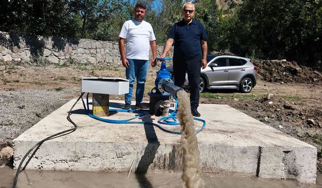 Çorum'un bu ilçesine dördüncü içme suyu kuyusu kazandırıldı