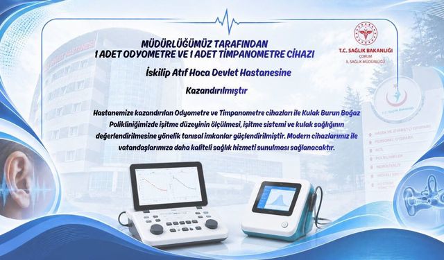 Hastaneye iki yeni cihaz kazandırıldı