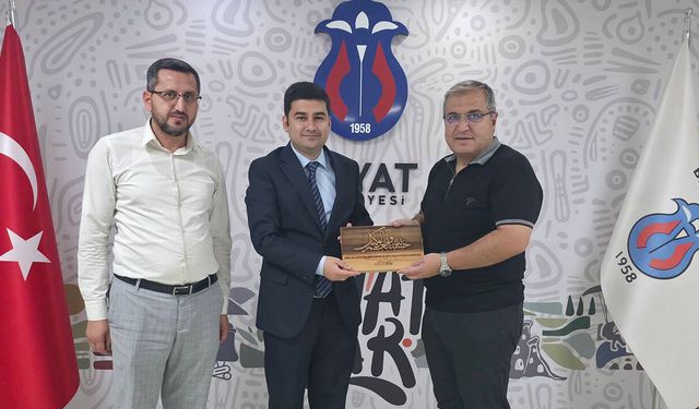 Kaymakam Koç’tan Başkan Ünlü’ye iade-i ziyaret