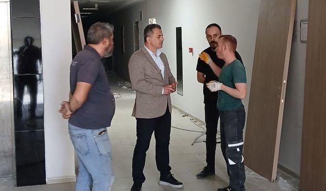 Hayrettin Karaman Yurdu’nda tadilat çalışmaları sürüyor