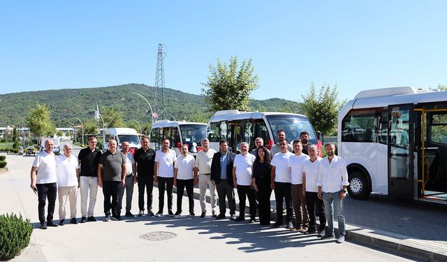 Osmancık Belediyesi araç filosuna 5 yeni araç kattı