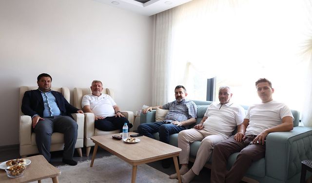 Başkan Gelgör’den Fatih Ergün’e geçmiş olsun ziyareti