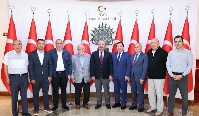 ÇEKVA heyetinden Vali Ali Çalgan’a ziyaret