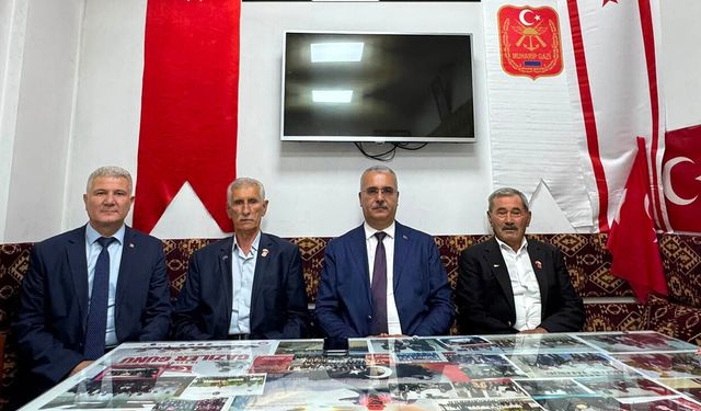 Ahlatcı’dan şehit aileleri ve gaziler derneklerine ziyaret