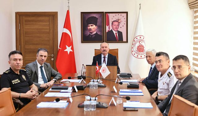 Genişletilmiş asayiş toplantısı düzenlendi