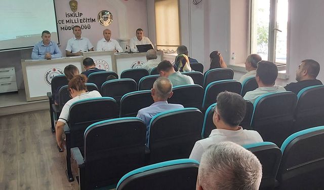 Yeni eğitim öğretim yılı için kapsamlı hazırlık toplantısı
