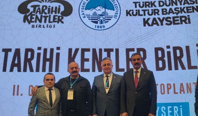 Tarihi Kentler Birliği toplantısına Çorum’dan güçlü katılım