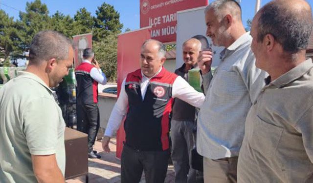 Alaca ve Ortaköy’de üreticilerin sorunları sahada dinlendi
