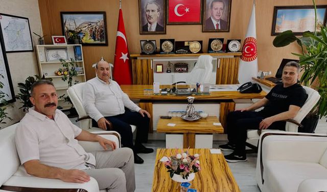 Mustafa Demirkıran’dan Duran Bıyık’a ziyaret