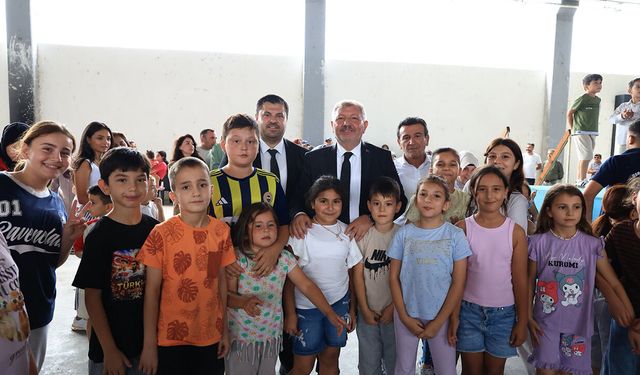 Osmancık’ta çocuk festivali renkli görüntülere sahne oldu