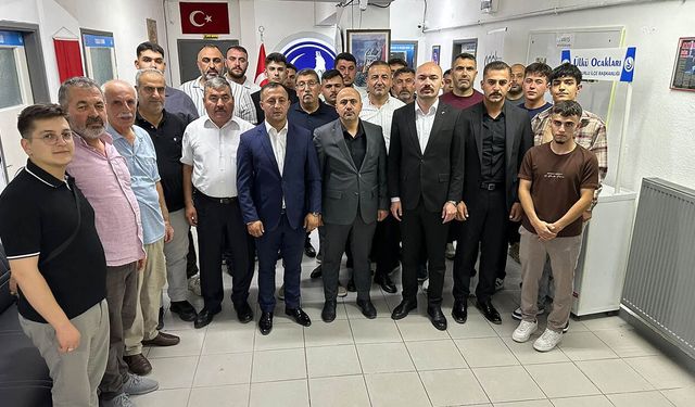 MHP Sungurlu’dan Alperen Altun’a hayırlı olsun ziyareti