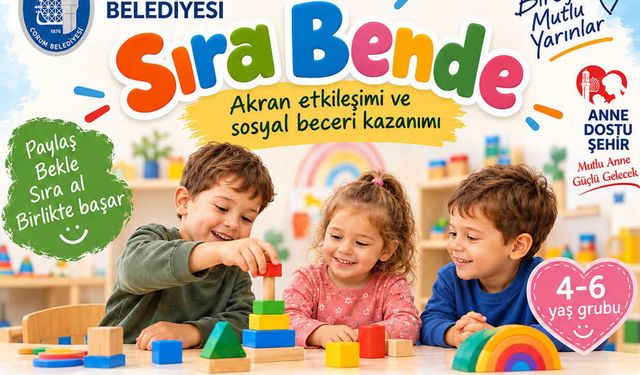 Çorum Belediyesi minik çocuklar için hangi etkinliği hazırladı?