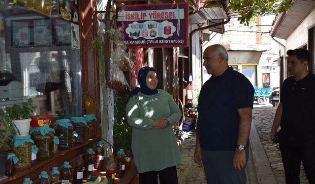 Başkan Çizikci ve Mehmet Demirci’den esnaf ziyareti