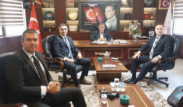 DenizBank Çorum Şube Müdürü Ayerdem’den ÇESOB’a ziyaret