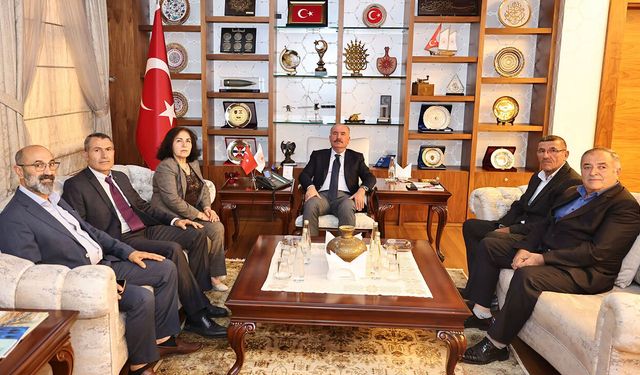 Mecitözü Dernekler Federasyonu’ndan Vali Ali Çalgan’a ziyaret