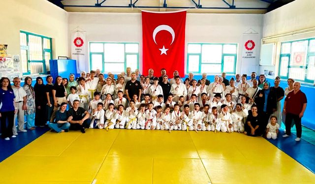 Çorum’da Yaz Spor Okulları Judo Turnuvası düzenlendi