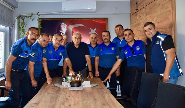 İskilip’te Zabıta Haftasına pastalı kutlama