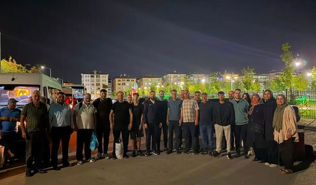 Altı Nokta Körler Derneği’nden 110 kişilik kafile Hatay’da kampa katıldı