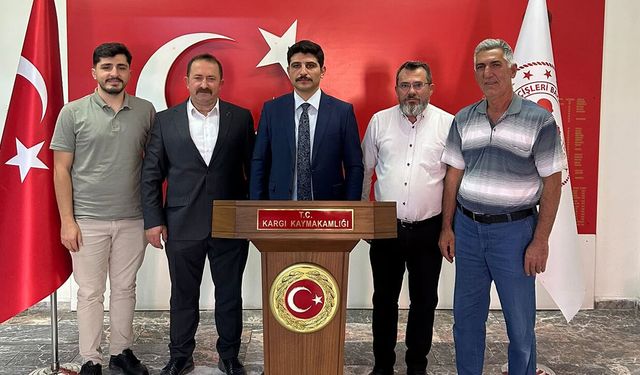 Anahtar Partililer Kaymakam Kayış’a hayırlı olsun dileklerini iletti