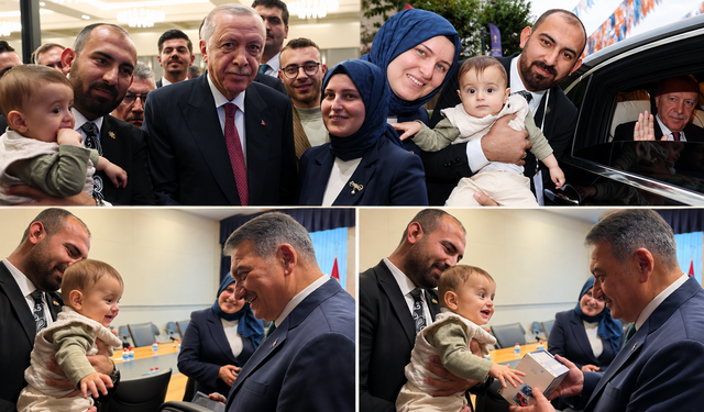 Siyasi gündemin arasında sıcak bir kare: Altay Kaan siyasileri gülümsetti