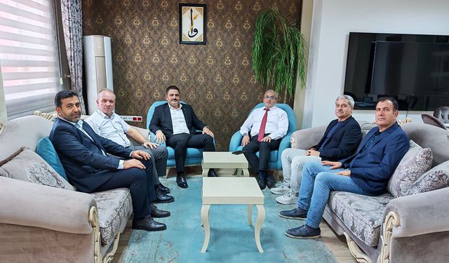 Eğitim-Bir-Sen’den Cemil Çağlar’a ziyaret