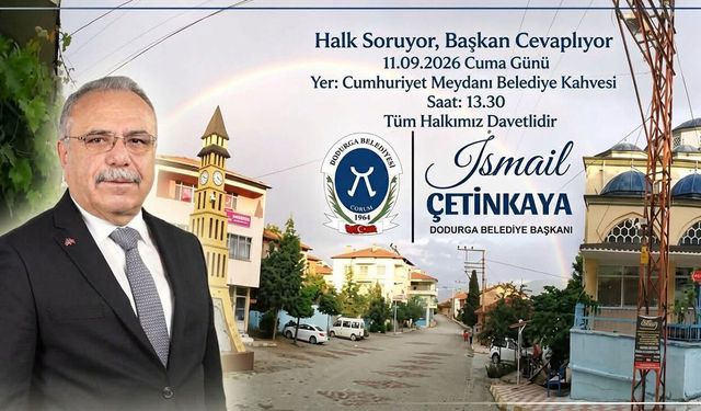 “Halk Soruyor, Başkan Cevaplıyor” programı düzenlenecek