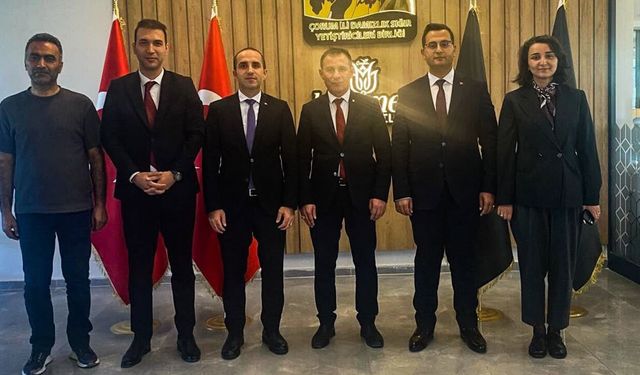 Dört ilçe kaymakamından Çorum DSYB’ye ziyaret