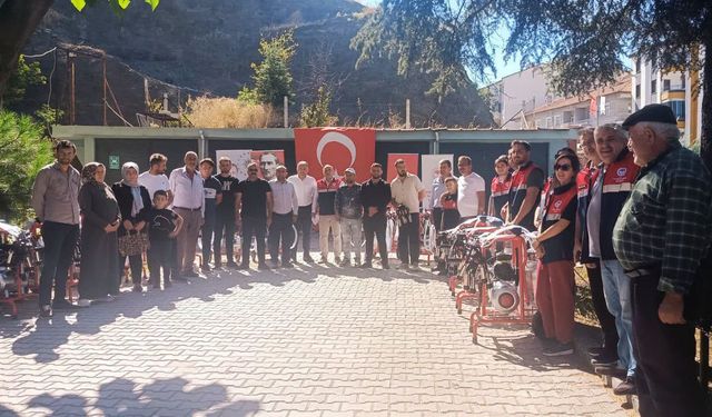 Çorum'un bu ilçesinde 13 adet dağıtıldı: Destekler sürecek mi?