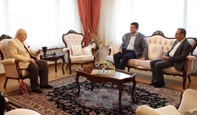 Mahmut Arıkan’dan Yasin Hatiboğlu’na vefa ziyareti
